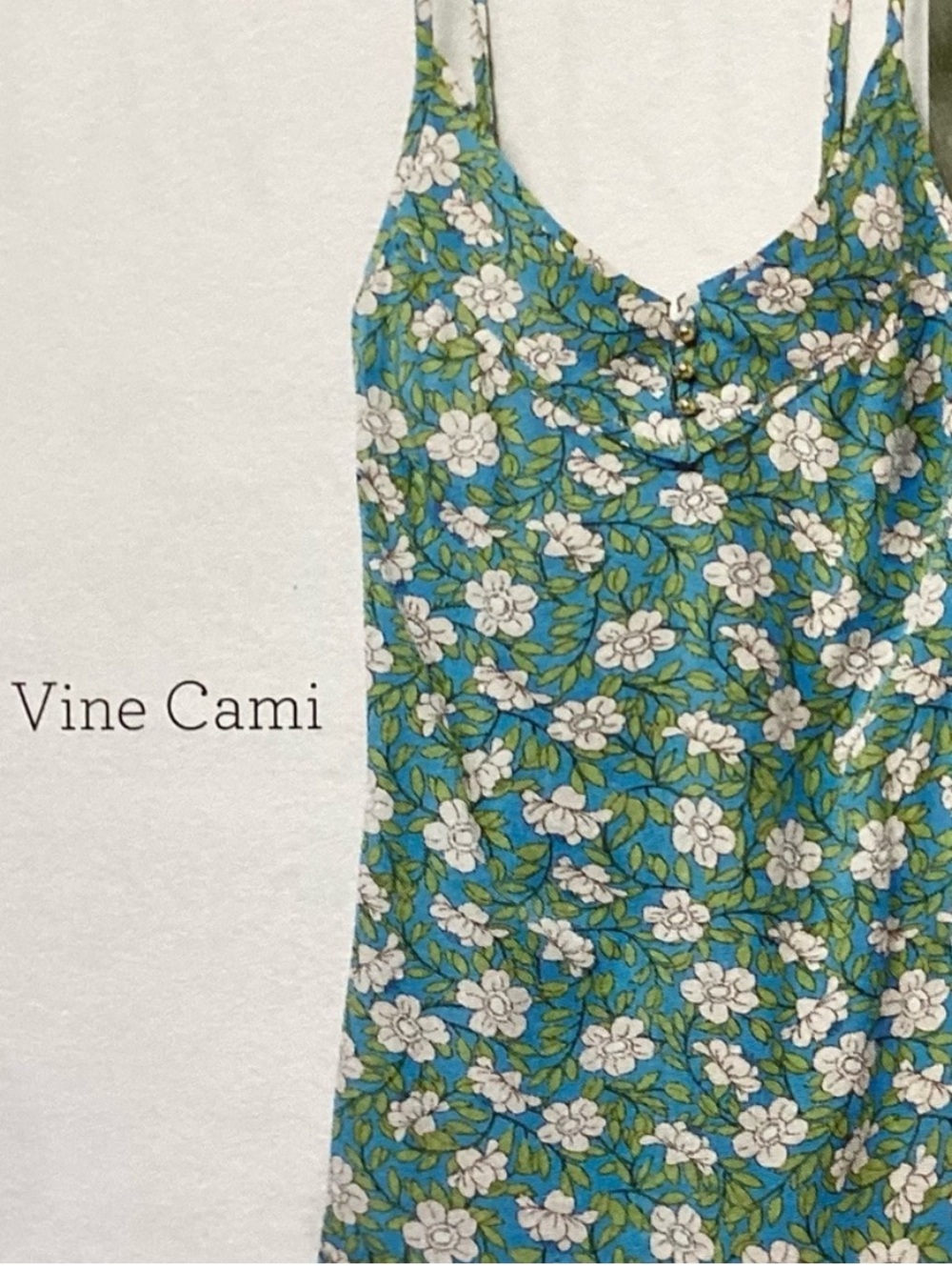 CAbi Vine Floral Cami Style Number 5214